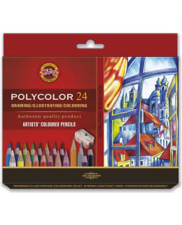 KOH POLYCOLOR 24 VÄRIKYNÄT KARTONKIRASIA Main Image