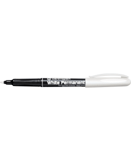 CENTROPEN 2,5-1,2MM WHITE PERM MARKER Main Image