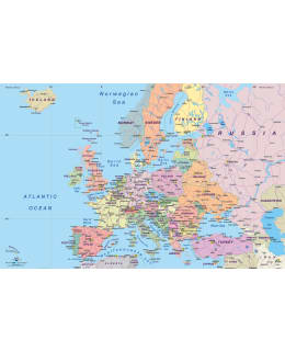 EUROOPAN KARTTA KIRJOITUSALUSTA Main Image