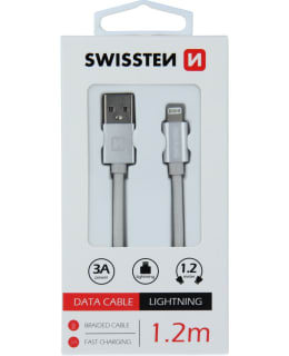 SWISSTEN 1,2M PUNOTTU B USB-LIGHTNING KA Main Image