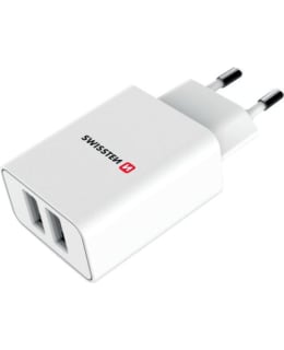 Swissten laturi 2,1A + USB-C kaapeli Main Image