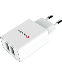 Swissten laturi 2,1A + USB-Lightning kaapeli Main Image