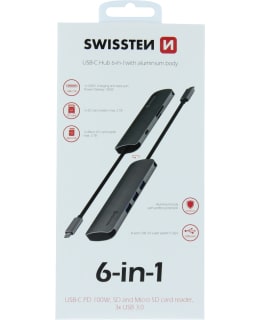SWISSTEN 6-IN-1 USB-C HUB Main Image
