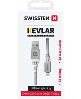 SWISSTEN 1.5M USB/LIGHTNING KAAPELI Main Image
