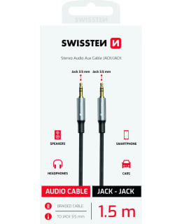 SWISSTEN 1,5 M PUNOTTU MU 3.5 MM KAAPELI Main Image