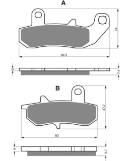 GOLDFREN JARRUPALAT 065 CERAMIC CARBON A Main Image
