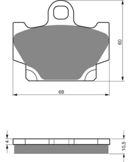 GOLDFREN JARRUPALAT 113 CERAMIC CARBON A Main Image