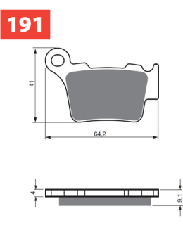 GOLDFREN JARRUPALAT 191 CERAMIC CARBON S Main Image