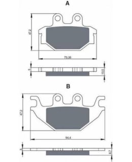 GOLDFREN JARRUPALAT 230 CERAMIC CARBON A Main Image