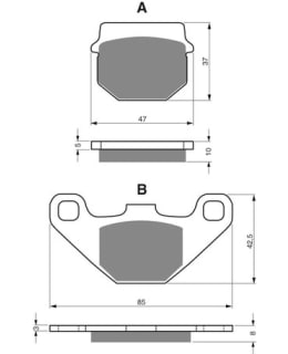 GOLDFREN JARRUPALAT 042 CERAMIC CARBON A Main Image
