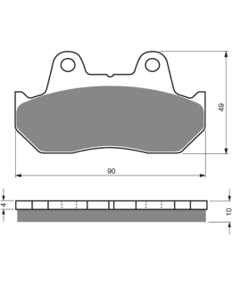 GOLDFREN JARRUPALAT 050 CERAMIC CARBON A Main Image