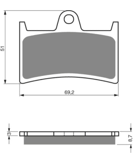GOLDFREN JARRUPALAT 070 CERAMIC CARBON A Main Image
