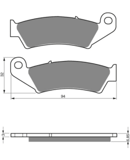 GOLDFREN JARRUPALAT 041 CERAMIC CARBON S Main Image