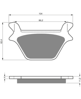 GOLDFREN JARRUPALAT 056 CERAMIC CARBON A Main Image