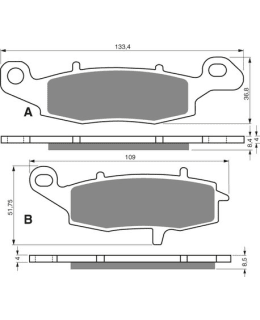 GOLDFREN JARRUPALAT 104 CERAMIC CARBON S Main Image