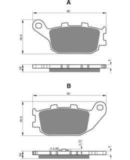 GOLDFREN JARRUPALAT 155 CERAMIC CARBON A Main Image