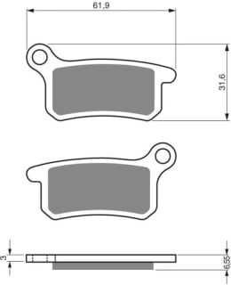 GOLDFREN JARRUPALAT 185 CERAMIC CARBON A Main Image