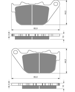 GOLDFREN JARRUPALAT 274 CERAMIC CARBON S Main Image