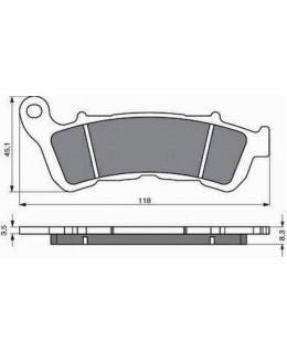 GOLDFREN JARRUPALAT 257 CERAMIC CARBON S Main Image