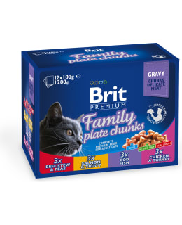 BRIT PREMIUM CAT LIHA/KALA KAST.12X100G Main Image