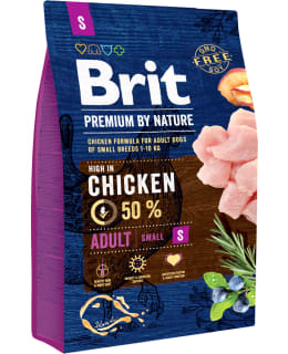 BRIT PREMIUM BY NATURE ADULT S 3KG Main Image