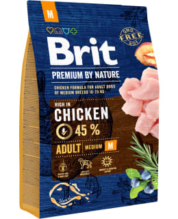 BRIT PREMIUM BY NATURE ADULT M 3 KG Main Image