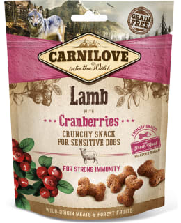 CARNILOVE DOG CRUNCH SNA LAMB/CRANB 200G Main Image