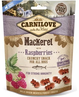 CARNILOVE DOG CRUNCH SNA MACK/RASPB 200G Main Image
