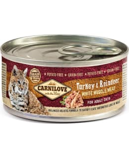 CARNILOVE WMM TURK-REIND AD CATS 100 G Main Image