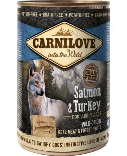 CARNILOVE WILD MEAT SALMON-TURKEY 400 G Main Image