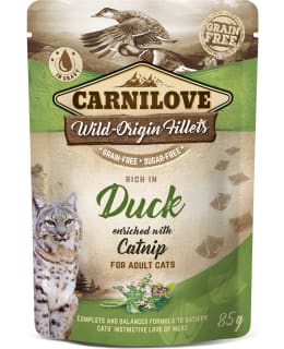 CARNILOVE CAT DUCK WITH CATNIP 85 G Main Image