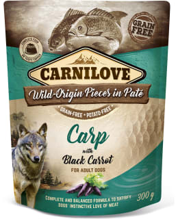 CARNILOVE DOG PATÉ CARP/BL CARROT 300 G Main Image