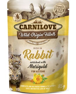 CARNILOVE CAT RABBIT/MARIGOLD KITT 85 G Main Image