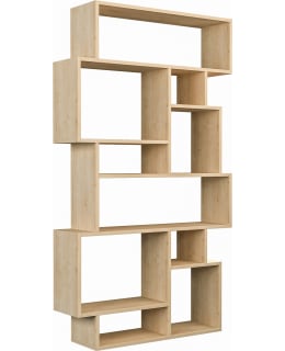 HANAH HOME KARMATO SONOMA OAK BOOKSHELF Main Image