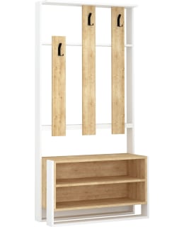 HANAH HOME CHESTER ETEISTELINE WHT/OAK Main Image