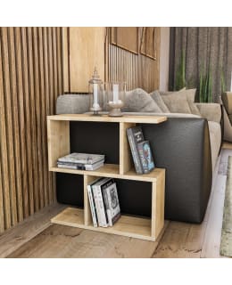 Chic Home Collection Leo vaaleanruskea sivupöytä Main Image