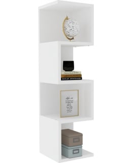 HANAH ALIN 495SSE1102 WHT BOOKSHELF Main Image