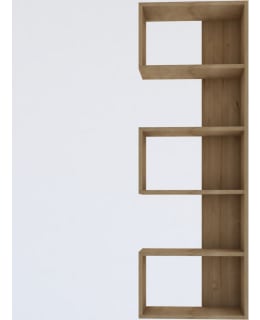 HANAH HOME NEBU SAPPHIRE OAK BOOKSHELF Main Image