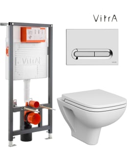 VITRA S20 RIM-EX 4IN1 SEINÄ-WC-PAKETTI Main Image