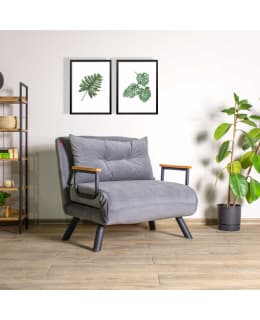 Chic Home Collection Saima 60x78x78 cm harmaa vuodetuoli Main Image