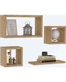 HANAH HOME BABI SEINÄHYLLY SAPPHIRE OAK Main Image