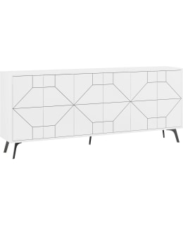 HANAH HOME DUNE 183 WHITE CONSOLE TABLE Main Image