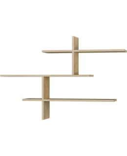 HANAH HOME LEO OAK WALL SHELF Main Image