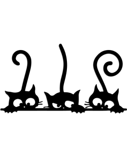 WALLXPERT 891TNL3526 MU CAT SEINÄKORISTE Main Image
