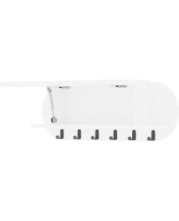 HANAH HOME KROMA 855DTE5155 WHT 2 RACK Main Image
