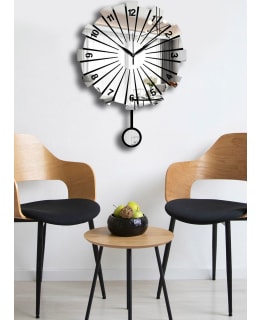 WALLXPERT 332CDC1122 SLV WALL CLOCK Main Image