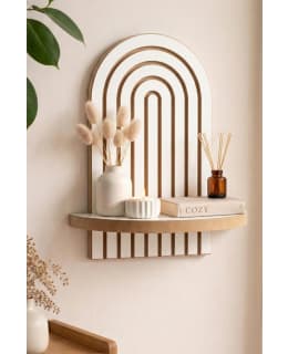 HANAH HOME ARTMTKWLL1 WHITE SEINÄHYLLY Main Image