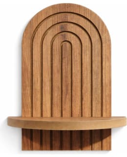 HANAH HOME ARTMTKWLL1 OAK WALL SHELF Main Image