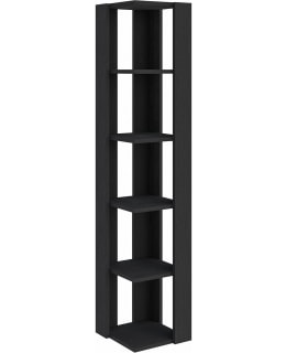 HANAH HOME NATI CORNER BLACK WOOD HYLLY Main Image