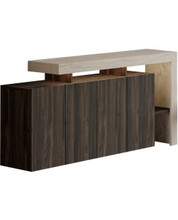 HANAH HOME BELIZ TRAV WALNUT CONSOLE Main Image